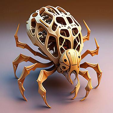 3D модель Ixodes conepati (STL)